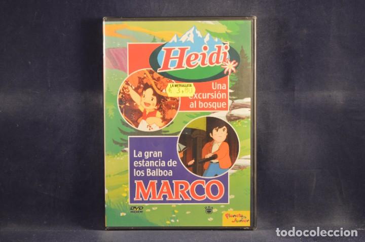 Cine: HEIDI / MARCO - UNA EXCURSI&Oacute;N AL BOSQUE / LA GRAN ESCANCIA DE LOS BALBOA - DVD