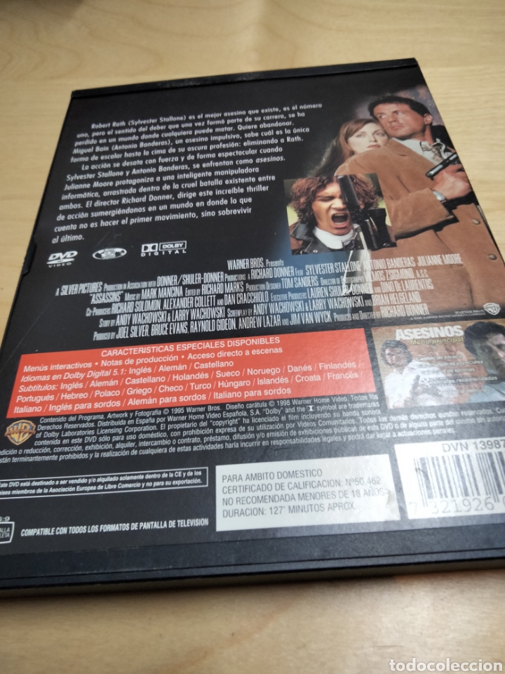 Cine: Asesinos dvd - Foto 2