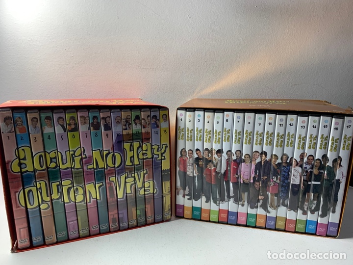 Cine: LOTE DE 15 + 17 DVD&acute;S ● COLECCION AQUI NO HAY QUIEN VIVA ● VER FOTOGRAFIAS Y DESCRIPCI&Oacute;N
