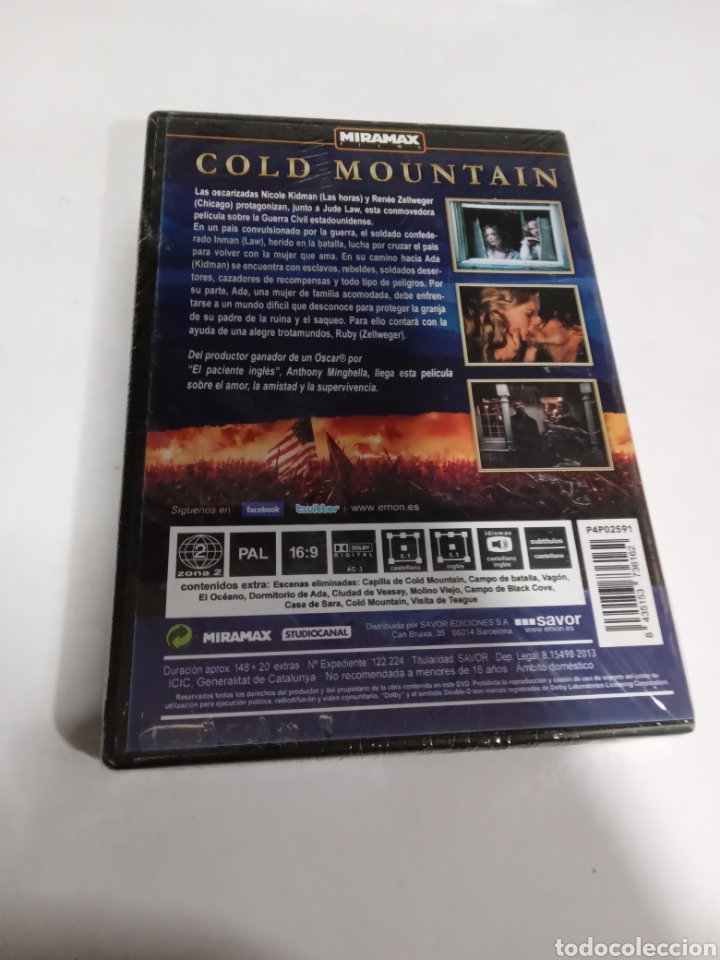 Cinema: ND61 Cold Mountain -DVD NUEVO PRECINTADO