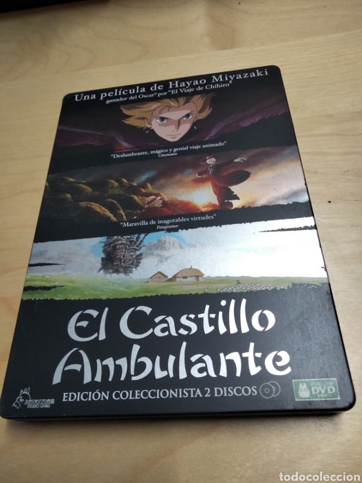 Cine: El castillo ambulante steelbook dvd