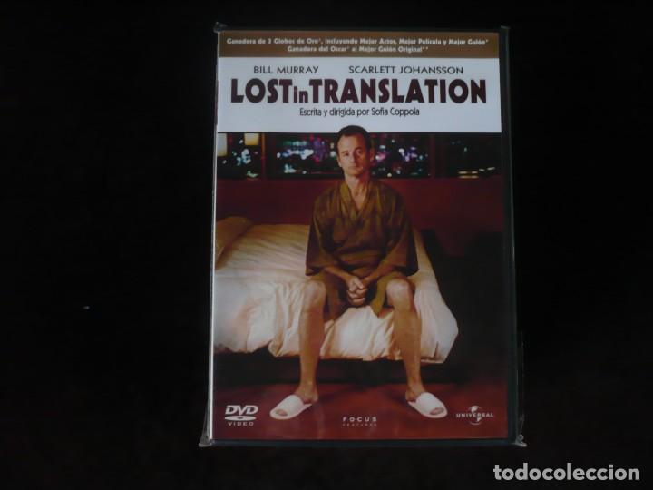 Cine: lost in translation - dvd nuevo precintado