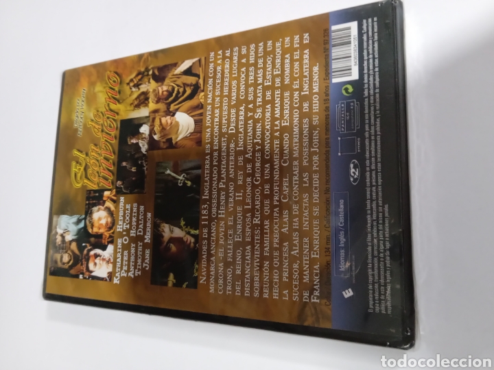 Cinema: ND81 el Le&oacute;n de invierno -DVD NUEVO PRECINTADO