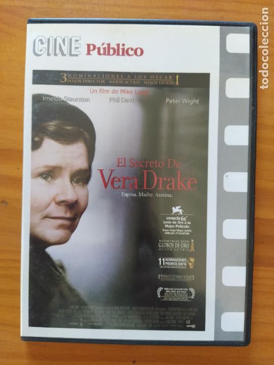 Cinema: DVD EL SECRETO DE VERA DRAKE - IMELDA STAUNTON - CAJA SLIM (021)