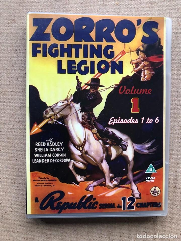 Cine: Zorro&acute;s Fighting Legion / El Zorro Legi&oacute;n de Combate / EN INGL&Eacute;S / Volumen 1, 6 cap&iacute;tulos / DVD