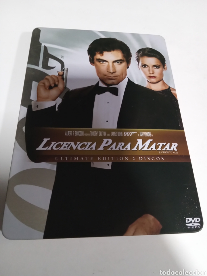 Cine: S699 licencia para matar -DVD STEELBOOK SEGUNDA MANO