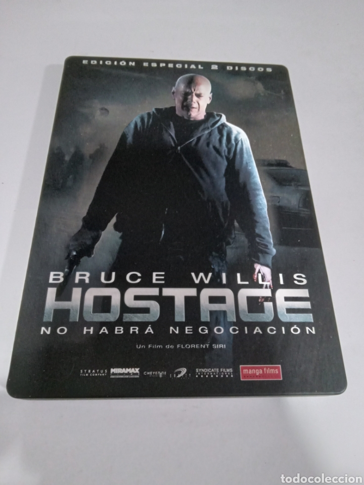 Cine: S358 hostage -DVD STEELBOOK SEGUNDA MANO