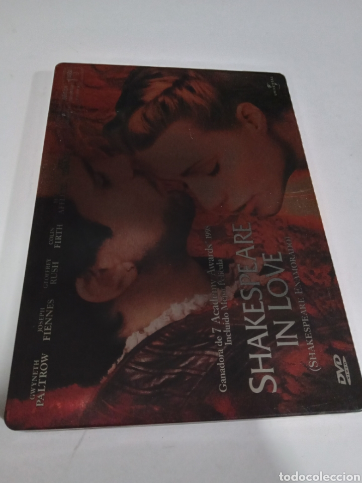 Cin&eacute;ma: ST2Shakespeare in love -DVD STEELBOOK SEGUNDA MANO