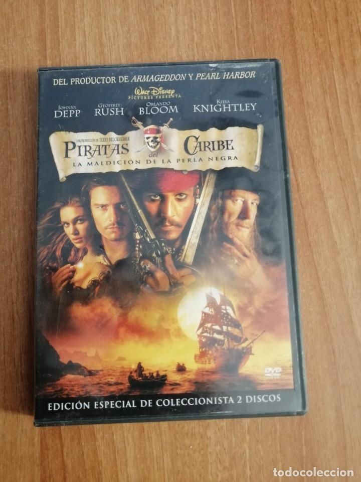 Cine: DVD PIRATAS DEL CARIBE - LA MALDICION DE LA PERLA NEGRA