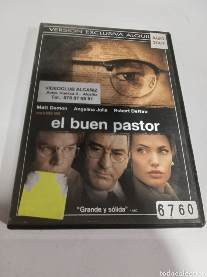 Cine: V106 el Buen Pastor - DVD VIDECLUB MUY USADO