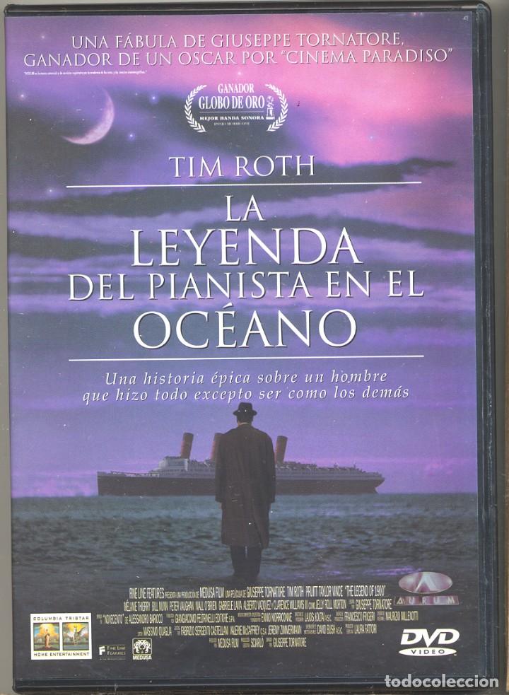 Cine: La leyenda del Pianista en el oceano dvd (G. Tornatore) Del director de Cinema Paradiso.
