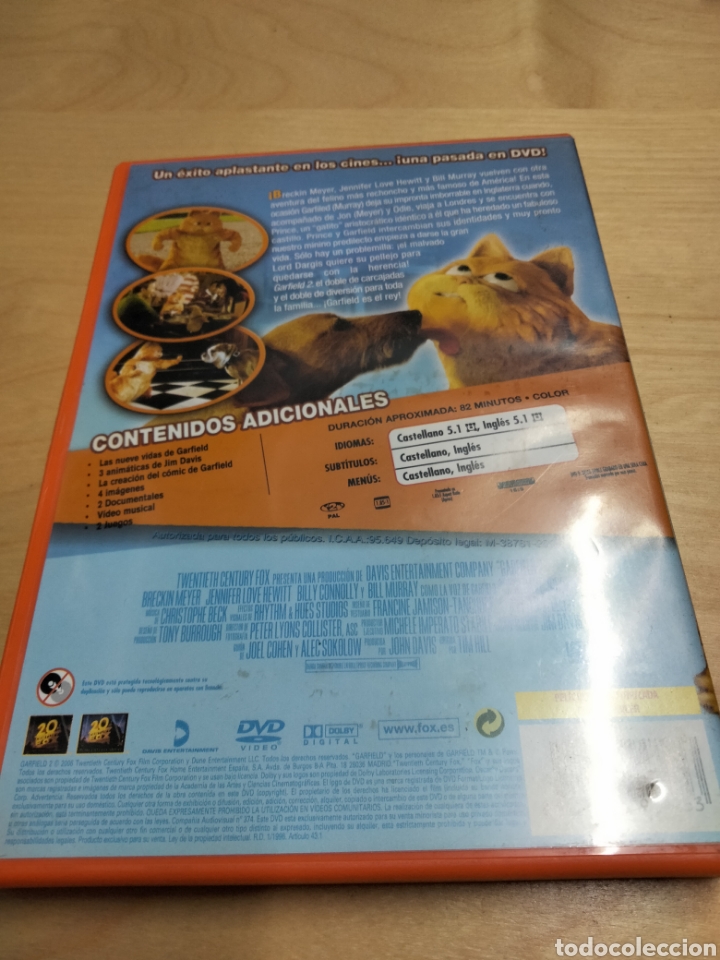 Cine: Garfield 2 dvd ---------- 34 - Foto 2