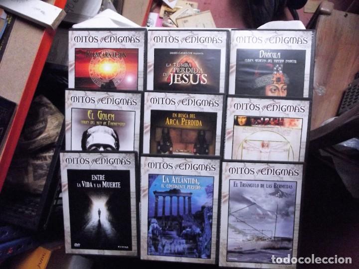 Cine: DVD MITOS Y ENIGMAS ( 8 DVDS ) FALTA DRACULA