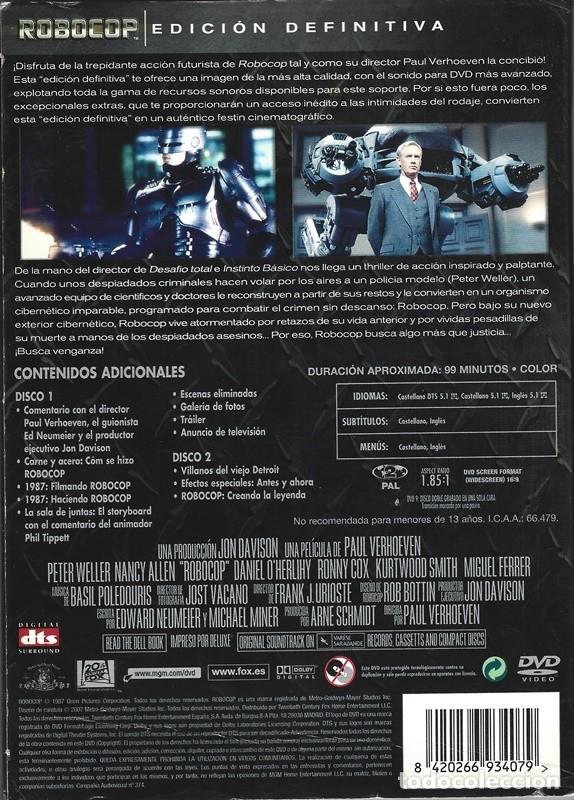 Cine: ROBOCOP EDICI&Oacute;N DEFINITIVA - Foto 4