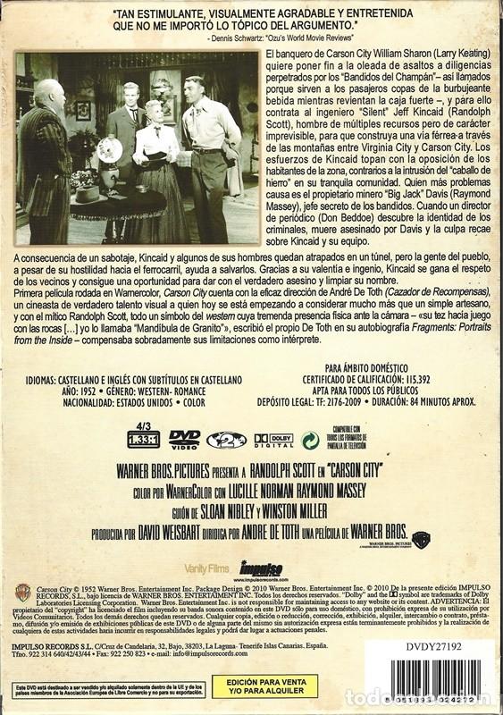 Cine: CARSON CITY RANDOLPH SCOTT - Foto 2