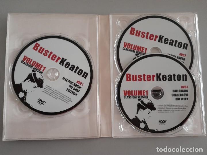 Cine: BUSTER KEATON VOLUME1 CLASSICAL VERSION PACK 3 DVD - Foto 2