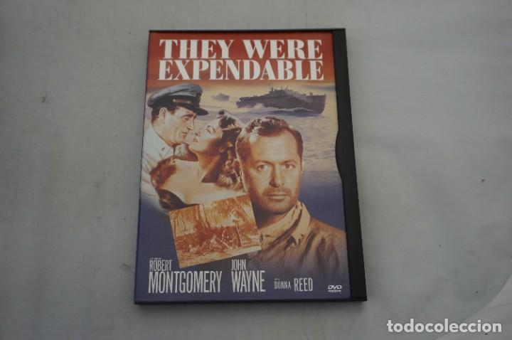 Cine: 11B2/ DVD - THEY WERE EXPENDABLE - JOHN WAYNE - VERSION ORIGINAL - Foto 1