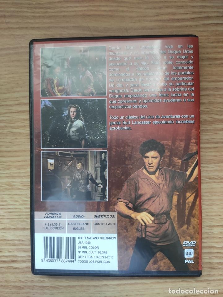 Cine: EL HALCON Y LA FLECHA Dvd Burt Lancaster - Foto 2