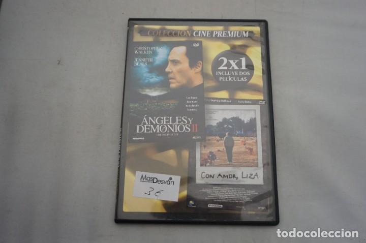 Cinema: 9B2/ / DVD - 2 PELICULAS: ANGELES Y DEMONIOS II + CON AMOR, LIZA