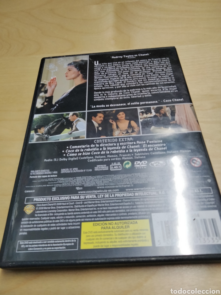 Cine: Coco Chanel dvd ------4 - Foto 2