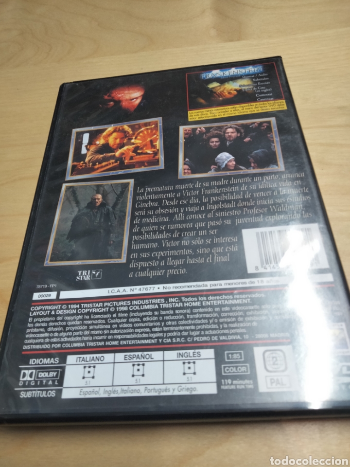 Cine: Frankenstein dvd ---- 1 - Foto 2