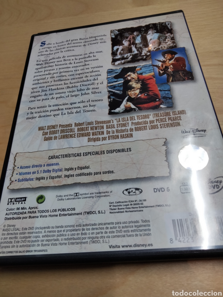 Cine: La isla del tesoro dvd - 19 - Foto 2