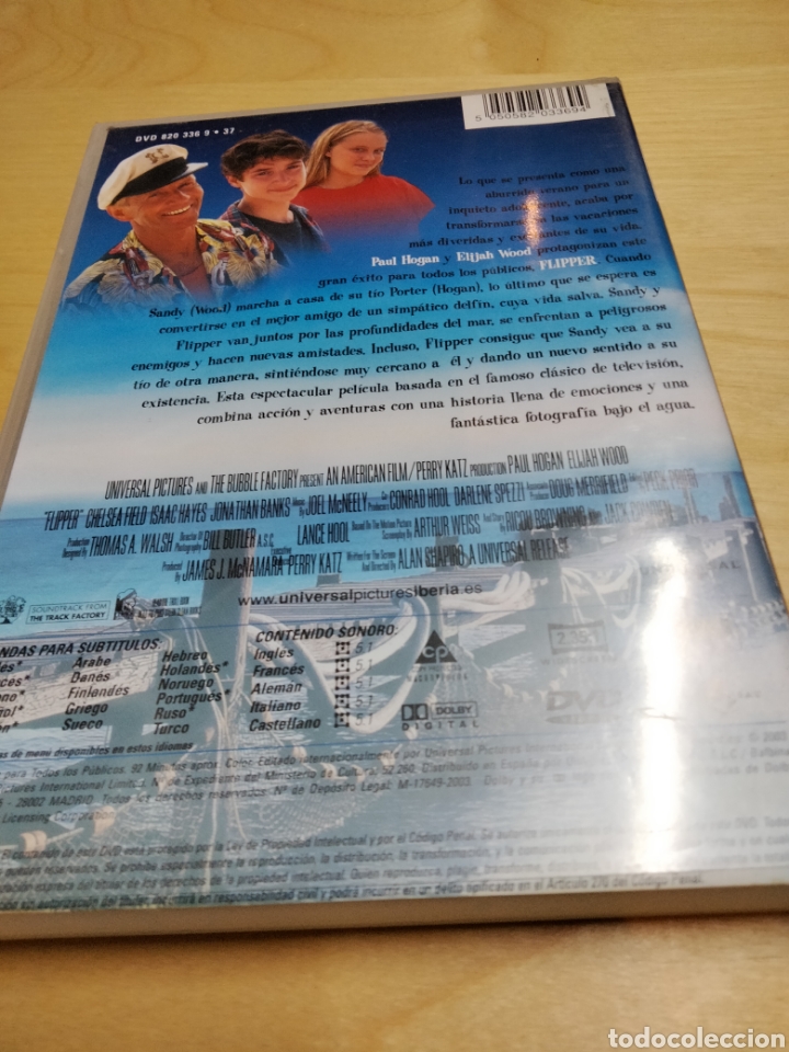Cine: Pelicula Flipper dvd -233 - Foto 2