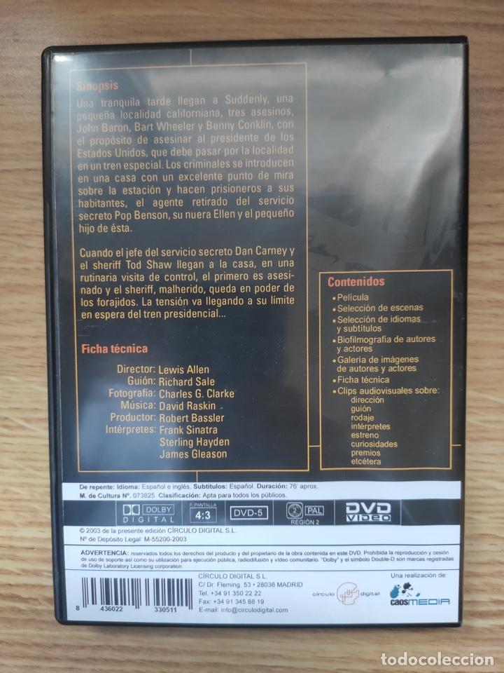 Cine: De repente Dvd Frank Sinatra - Foto 2