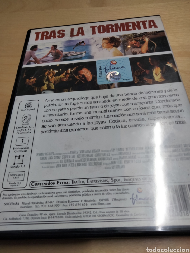 Cine: Tras la tormenta dvd -19 - Foto 2