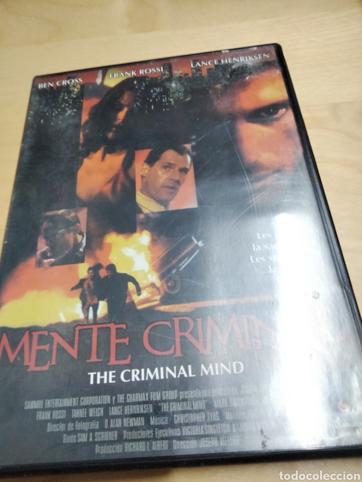 Cinema: Mente criminal dvd - 185