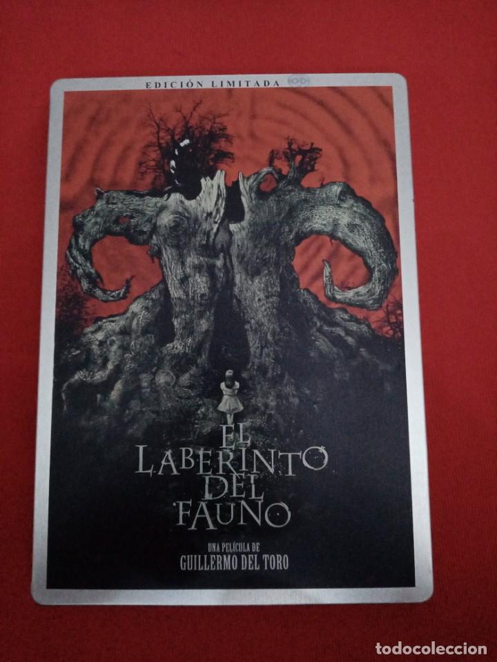 Cine: EL LABERINTO DEL FAUNO, EDICI&Oacute;N LIMITADA ( CAJA MET&Aacute;LICA 2 DVD)