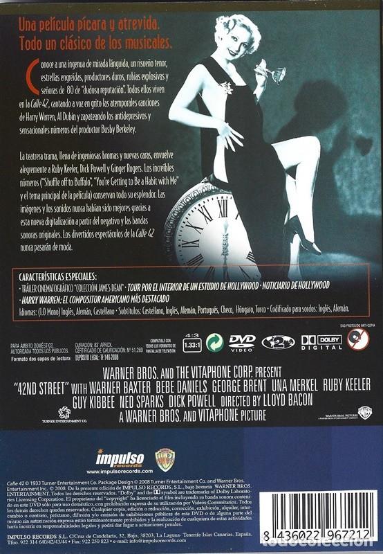 Cine: CALLE 42 DICK POWELL - Foto 2