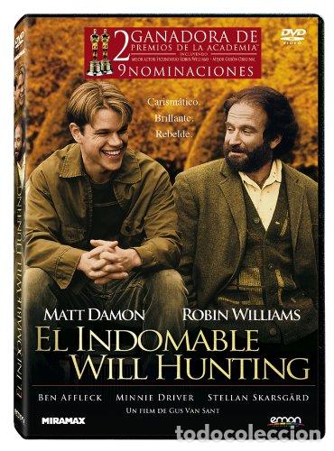 Cinema: El Indomable Will Hunting (Good Will Hunting) DVD (2&ordf; Mano - Bueno)