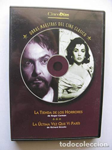 Cinema: La &Uacute;ltima vez que vi Par&iacute;s + La Tienda de los Horrores (Mitos del cine) [DVD] (2&ordf; Mano - Bueno)