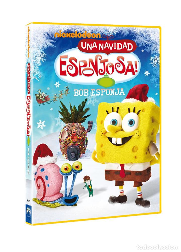 Cine: Bob Esponja: &iexcl;Una Navidad Esponjosa! [DVD] [DVD] (2&ordf; Mano - Bueno)