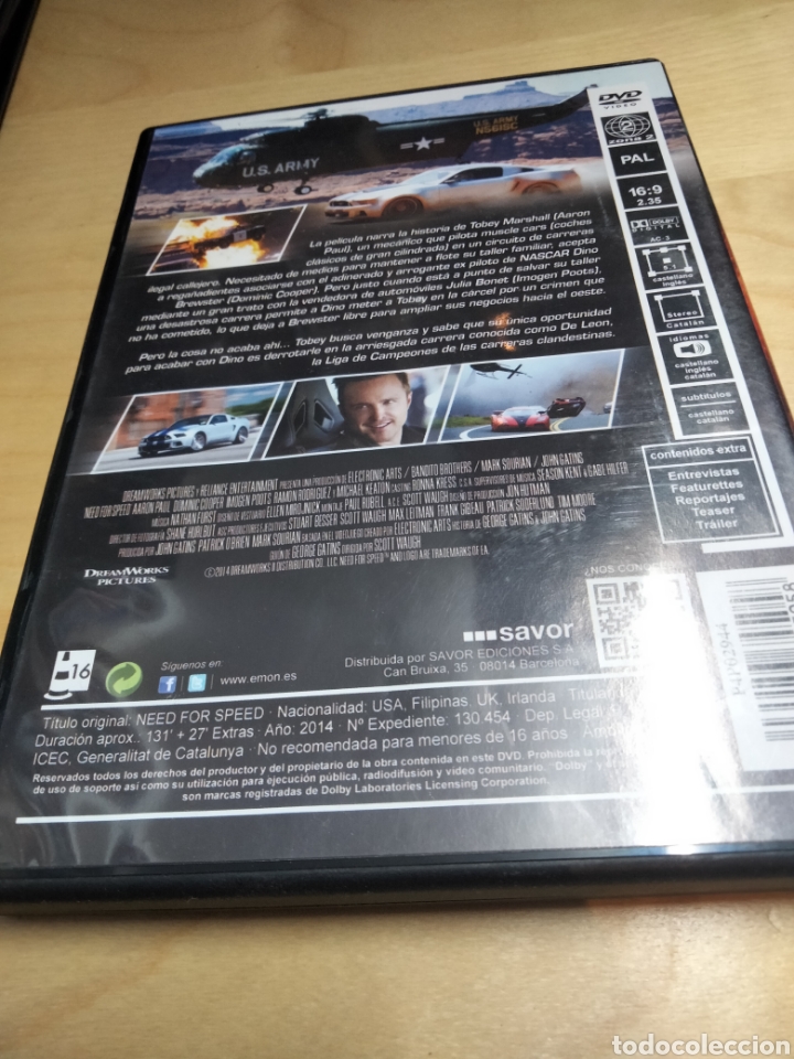 Cine: Need for speed dvd - 132 - Foto 2