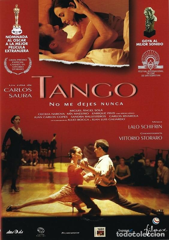 Cinema: TANGO NO ME DEJES NUNCA DE CARLOS SAURA