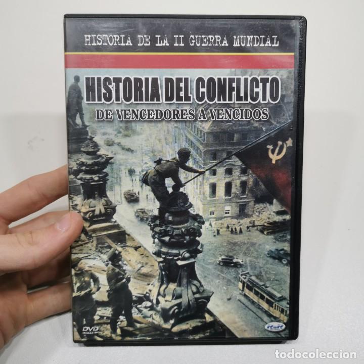 Cinema: HISTORIA DEL CONFLICTO - DE VENCEDORES A VENCIDOS - HISTORIA DE LA II GUERRA MUNDIAL - DVD / 94