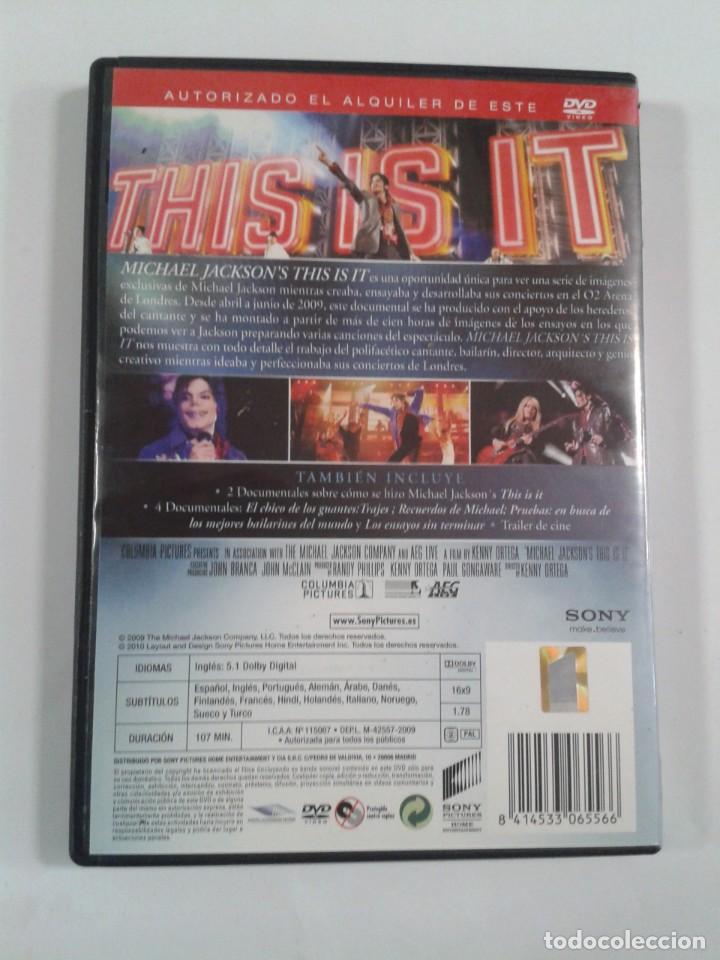 Cine: Michael Jackson This Is It. Michael Jackson. DVD - Foto 2