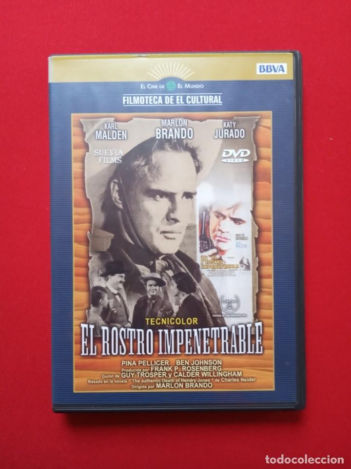 Cine: EL ROSTRO IMPENETRABLE - DIR. E INTERPRETA MARLON BRANDO - Foto 1
