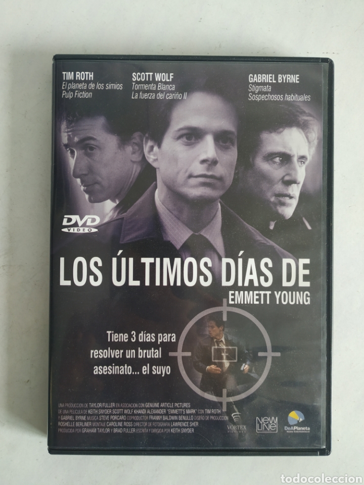 Cine: PEL&Iacute;CULA DVD LOS &Uacute;LTIMOS DIAS DE EMMETT YOUNG