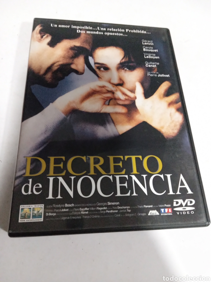 Cinema: S497 decreto de inocencia -DVD COMO NUEVO