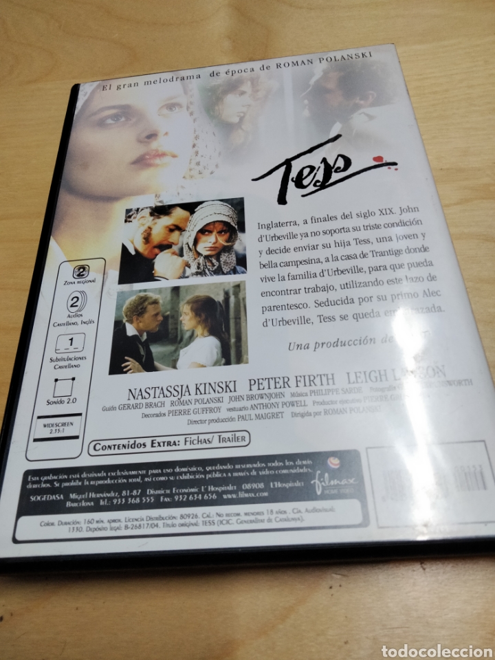 Cine: Tess dvd -------- 159 - Foto 2