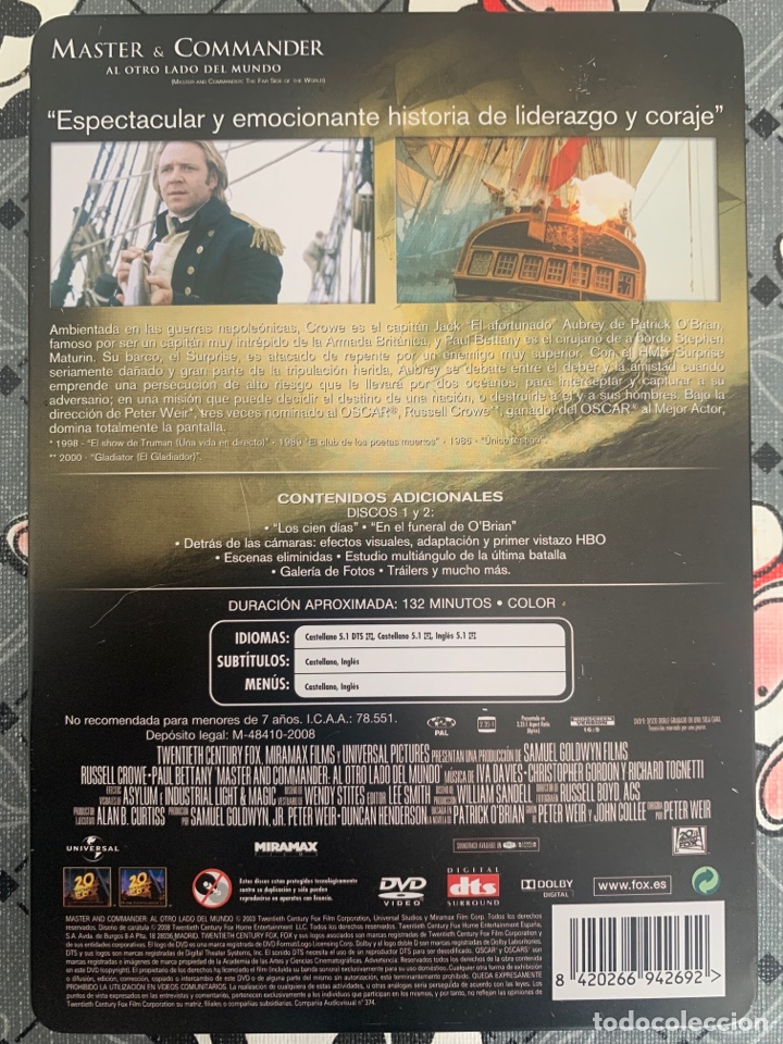 Cine: Master and Commander - Steelbook - Foto 2
