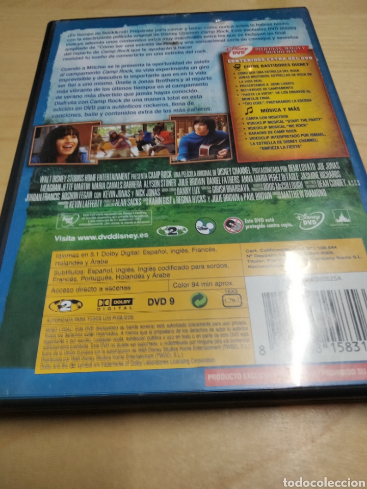 Cine: Camp rock dvd - Foto 1