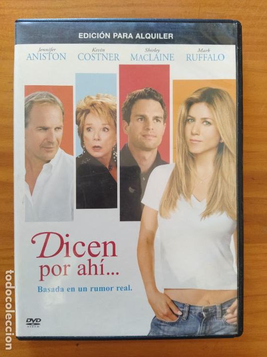 Cinema: DVD DICEN POR AHI... - JENNIFER ANISTON - EDICION DE ALQUILER - LEER DESCRIPCION (016)