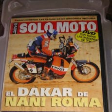 Cine: CINTA DVD, SOLO MOTO, REPSOL, EL DAKAR DE NANI ROMA, TODAS LAS IMÁGENES DE LA VICTORIA2004