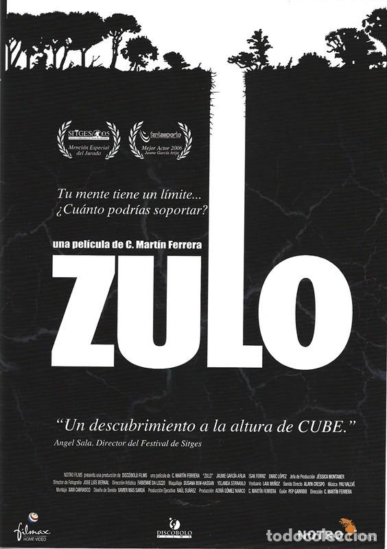 Cinema: ZULO DE C. MARTIN HERRERA