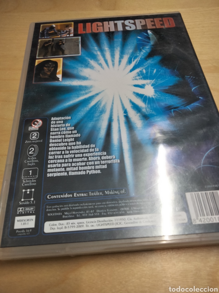 Cine: Lightspeed dvd ----10 - Foto 2