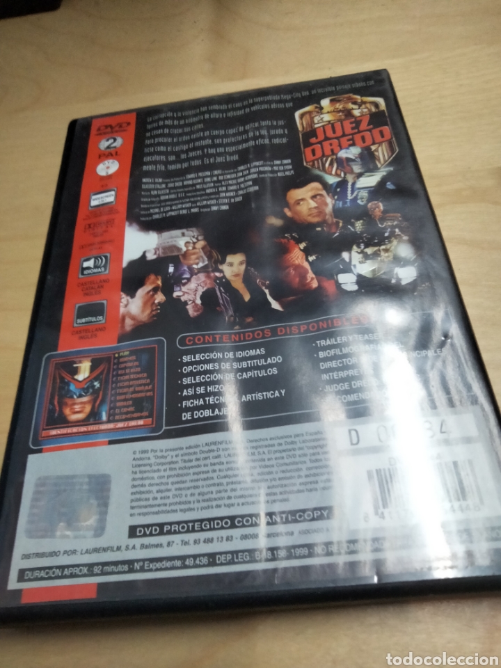 Cine: Juez dredd dvd -128 - Foto 2